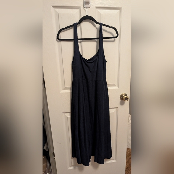 Beyond Yoga Dresses & Skirts - BeyondYoga Blue Space dye Maxi Dress